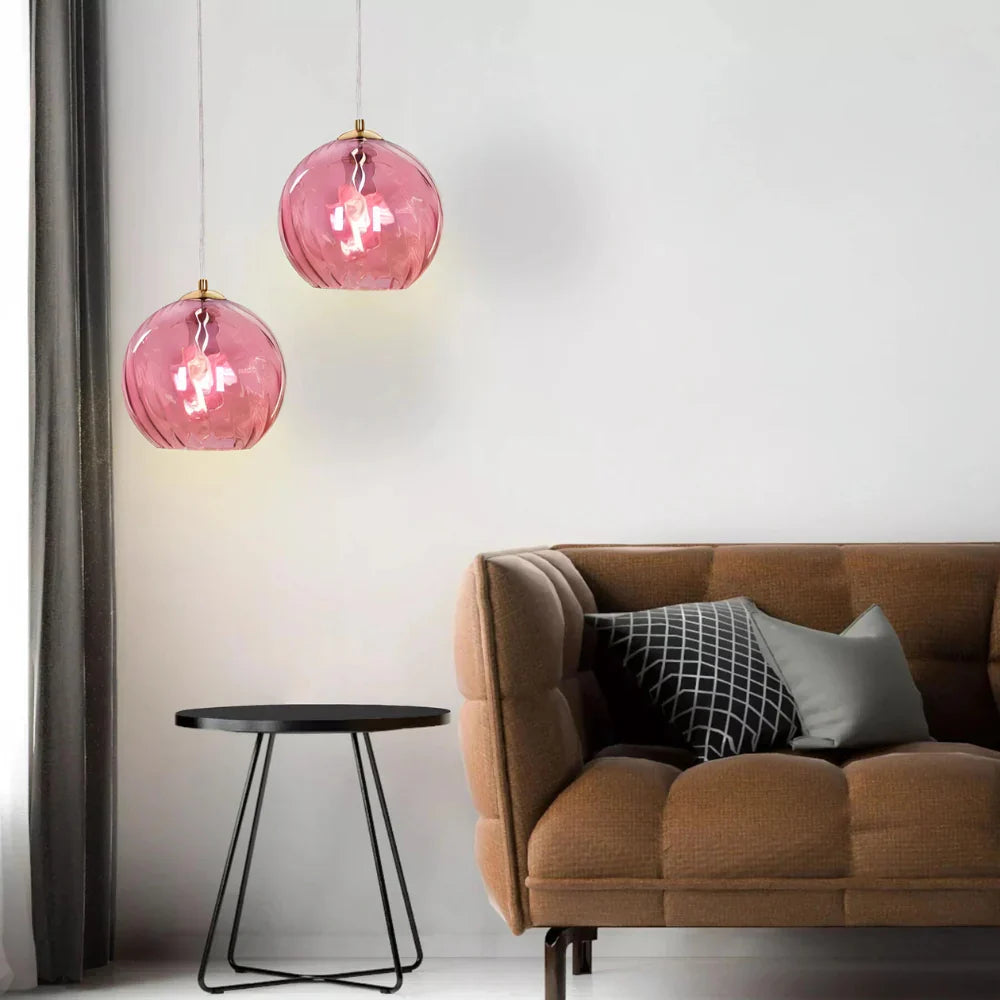 Moderne LED Nordic Plafond Glas Bal Hanglamp