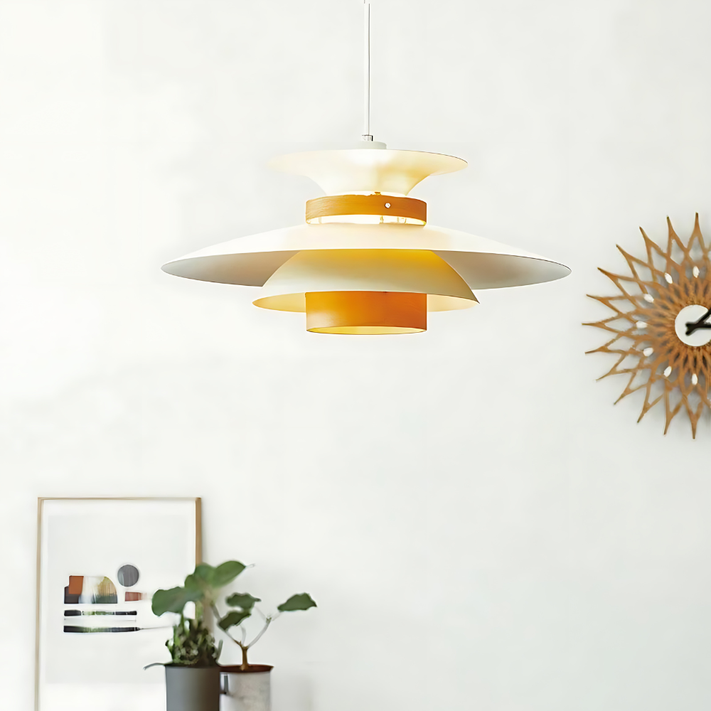 Aurora van Stilte Nordic IJzeren Hanglamp