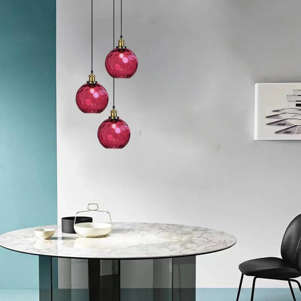 Moderne LED Nordic Plafond Glas Bal Hanglamp