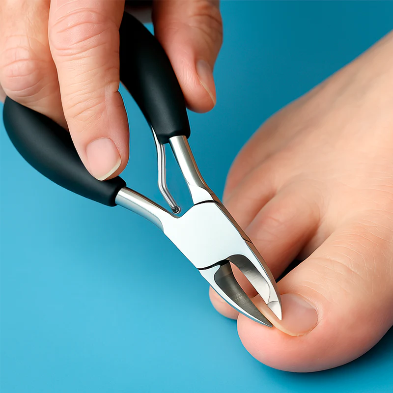 Teennagelknipper voor Senioren, Scherp, Ergonomisch & Ideaal voor Dikke Nagels