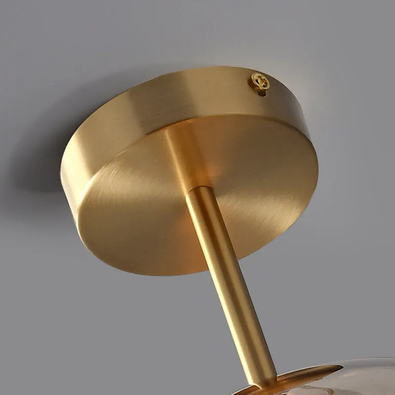 Rhea Glazen Semi-Flush Mount Plafondlamp/Hanglamp