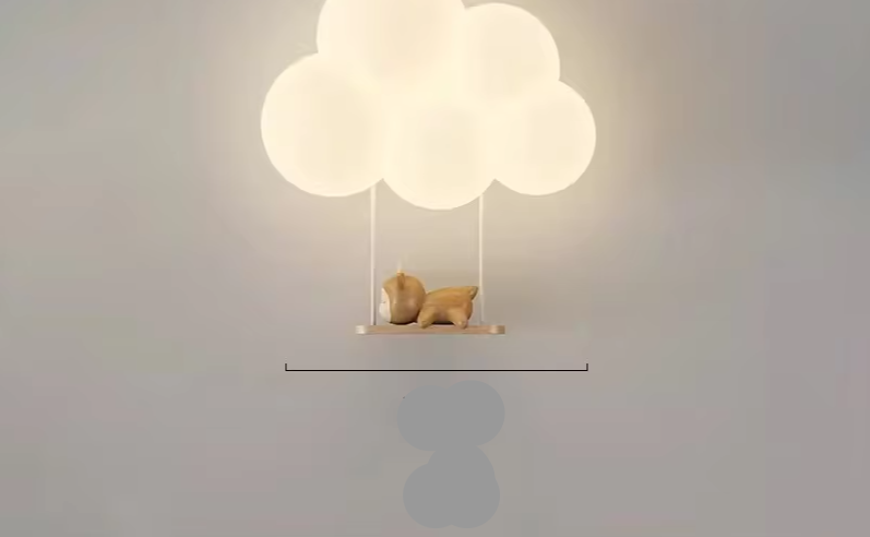 Magie van het Licht in de Wandlamp voor Kinderen
