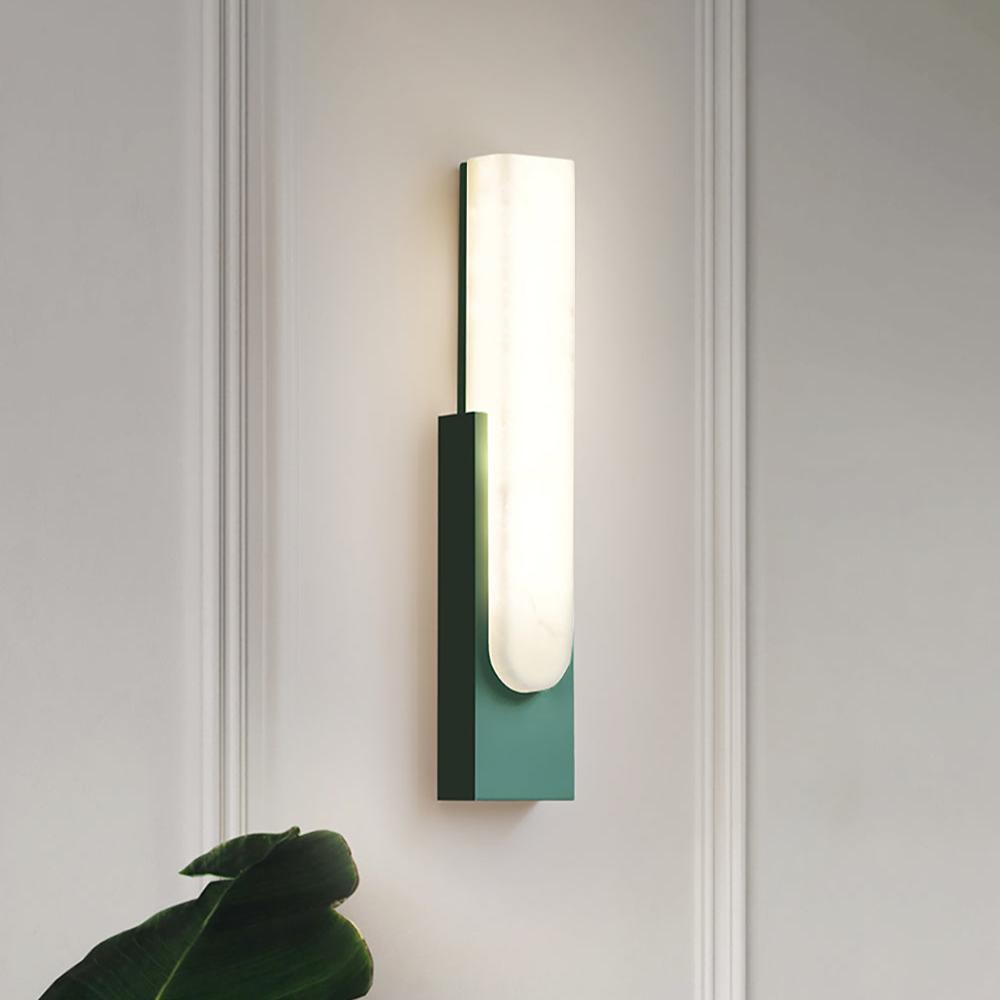 Agatha Moderne Kunstmatige Alabaster Minimalistische Wandlamp