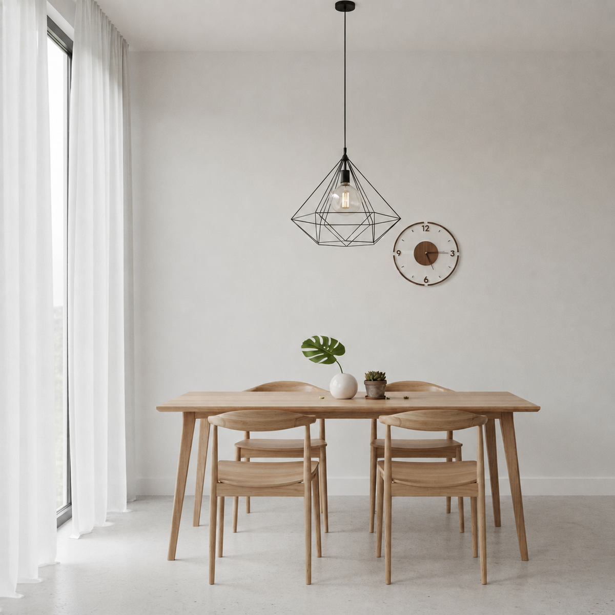 Noorse Stille Wandklok