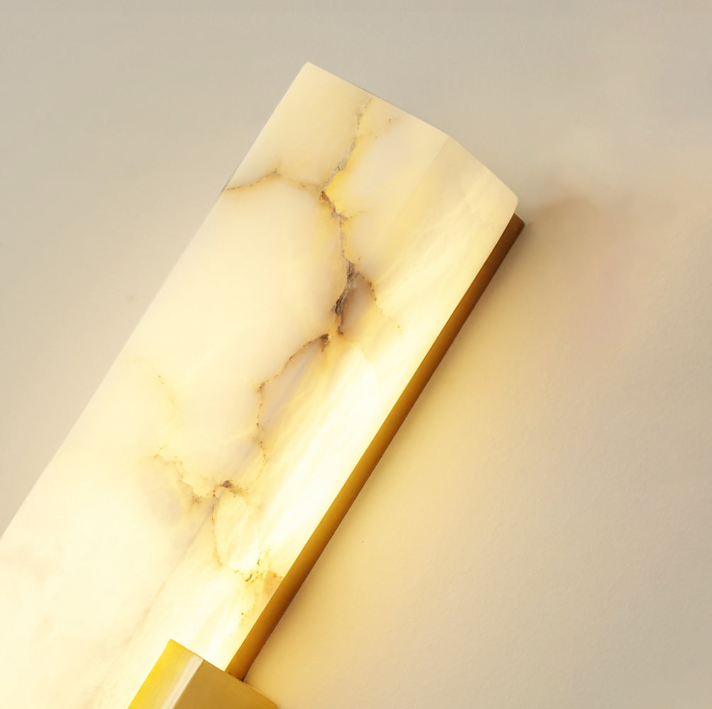 Agatha Moderne Kunstmatige Alabaster Minimalistische Wandlamp