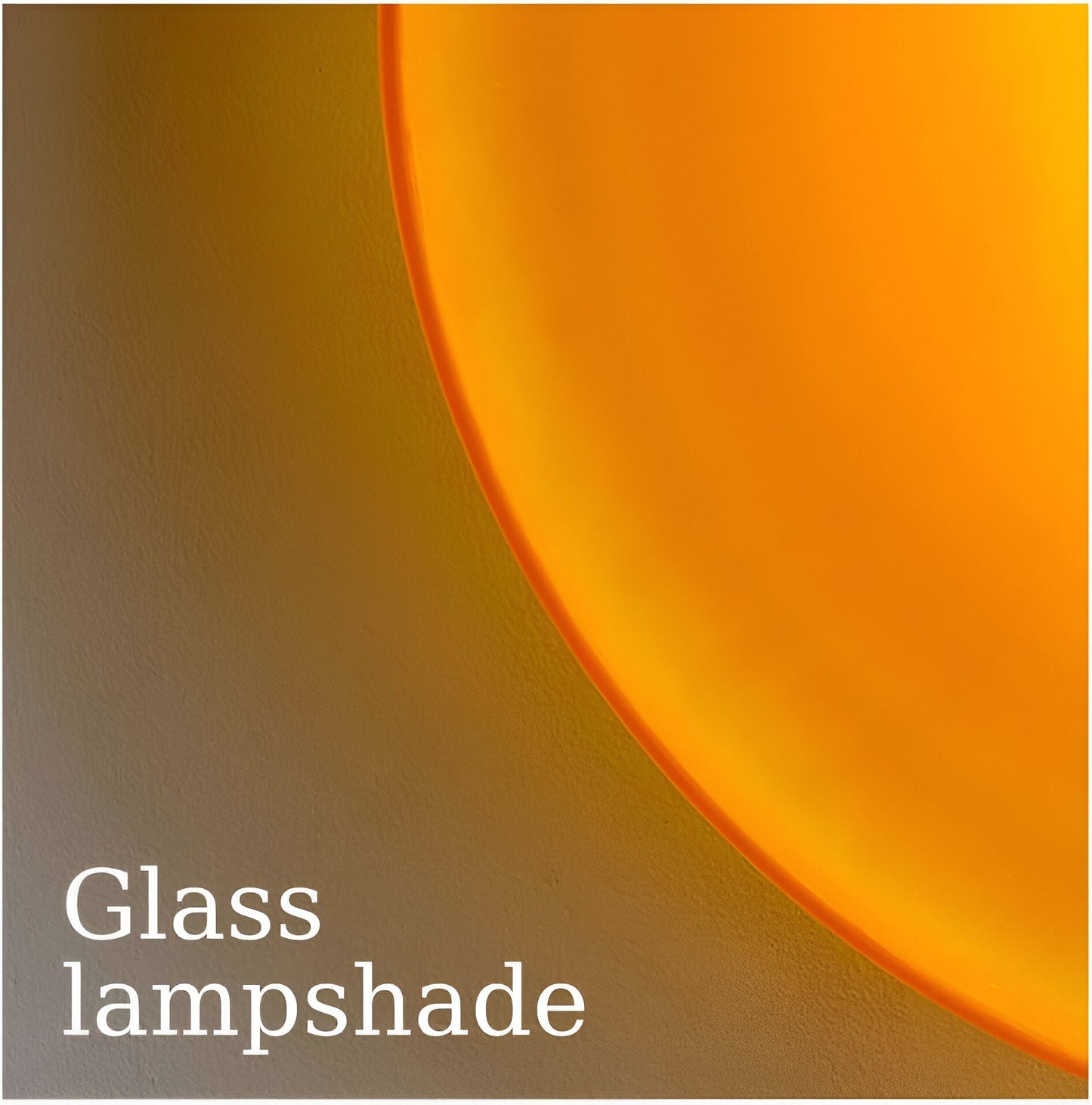 Nordic Glass Olive Disc Wand- & Plafondlamp LED 1-lamp
