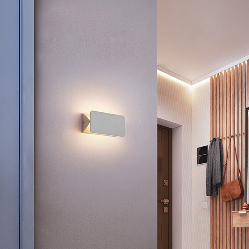 Arisha LED Metalen Binnen Wandlamp Rotatable, Wit