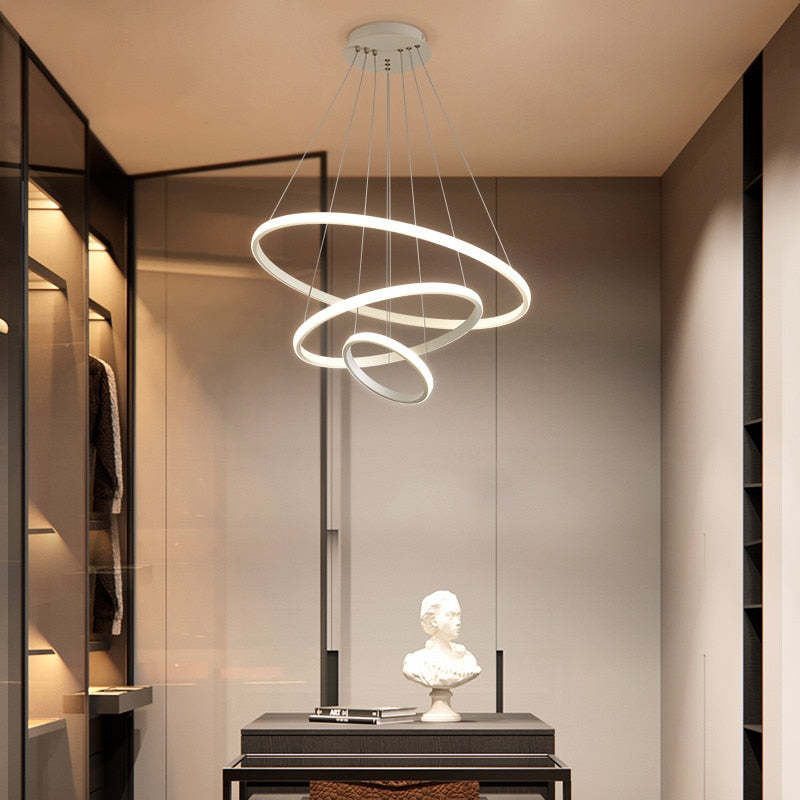 Zin Moderne Ring Hanglamp, 2/3/4 Ringen