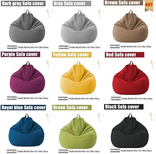Bean Bag Hoes | Ergonomisch en Stijlvol | 80x90 cm, 100x120 cm