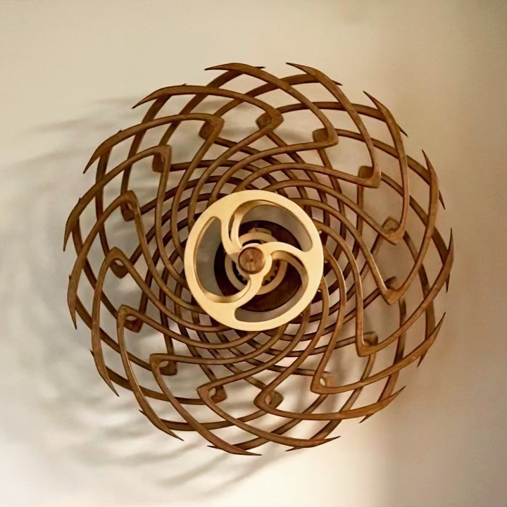 TimeWood™ | 100% Handgemaakte Kinetische Houtsculptuur
