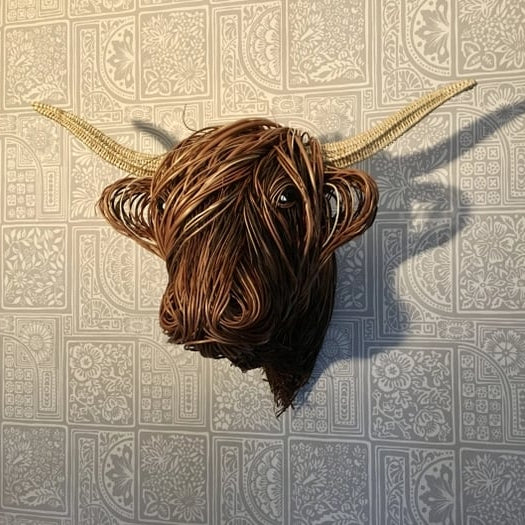 Koe Wand Sculptuur – Bowie