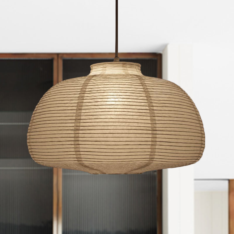 8.5"/11.5"/16.5" Brede Lantaarn Hanglamp Traditioneel Papier Wit 1 Licht Hanglamp