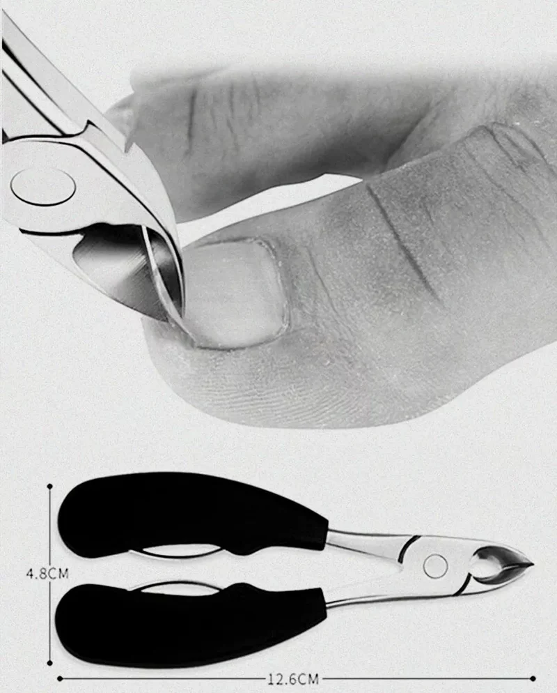 Teennagelknipper voor Senioren, Scherp, Ergonomisch & Ideaal voor Dikke Nagels
