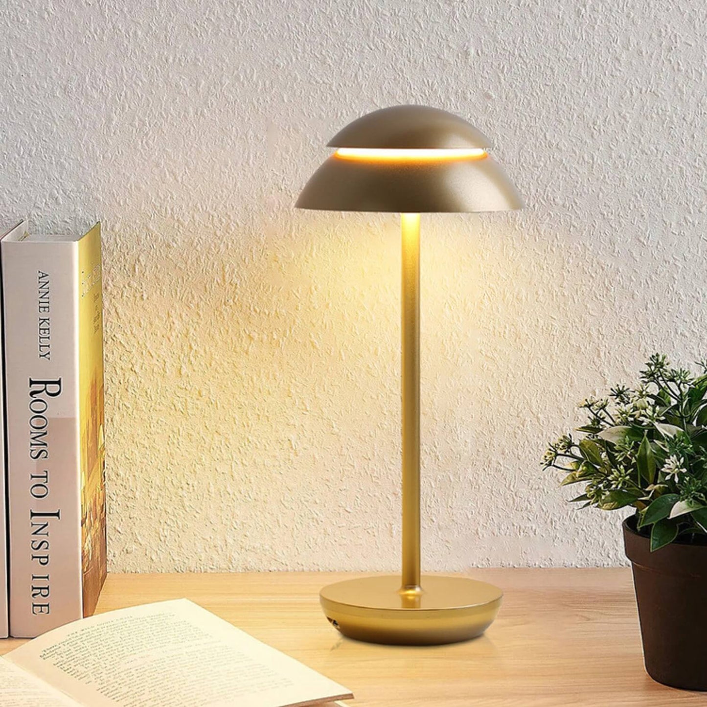 Minimalistische Paddenstoelvormige Tafellamp