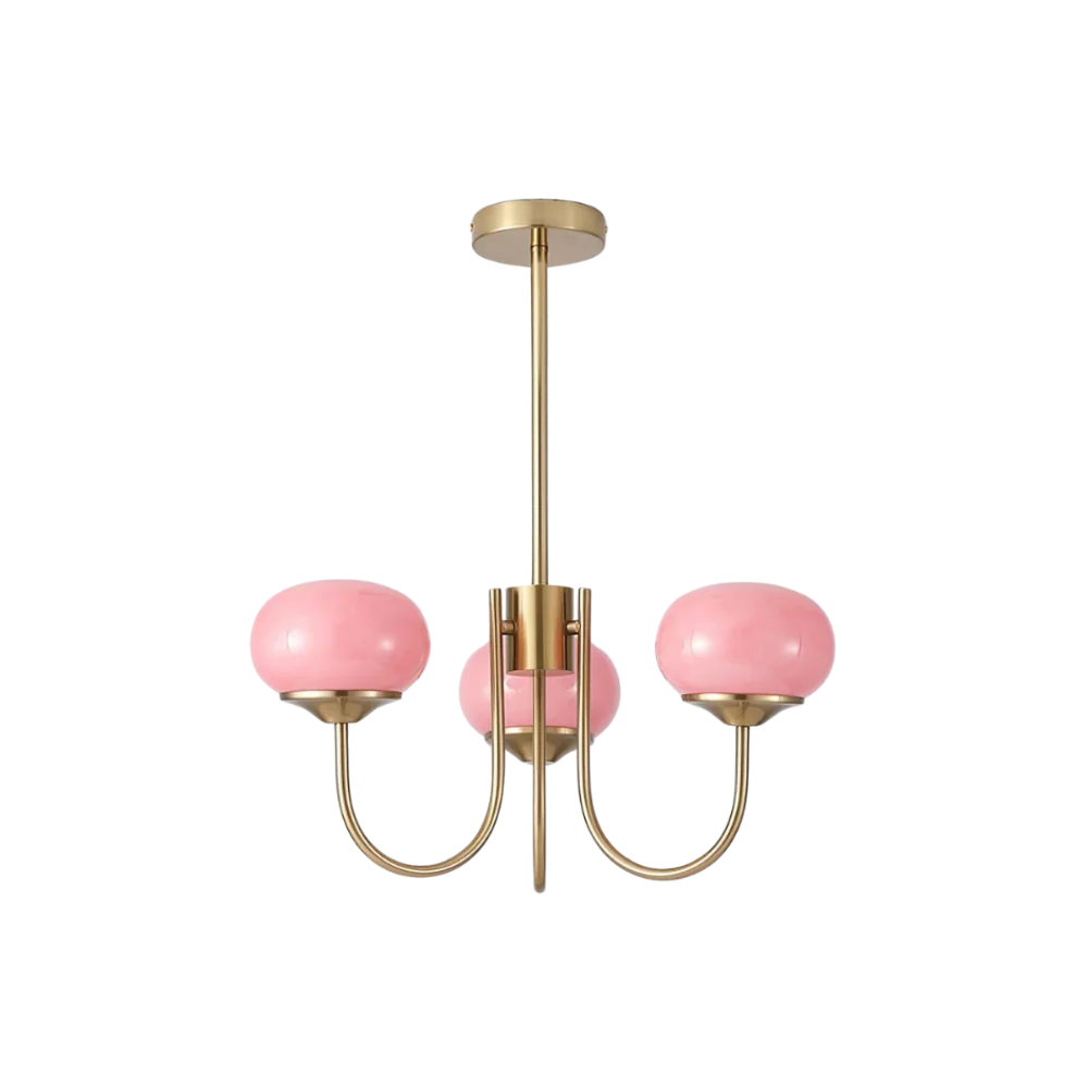 Marshmallow Moderne Glazen Bollen Kroonluchter