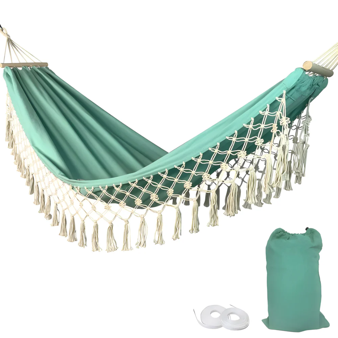 Velri - Comfortabele Boho Hangmat van Katoen