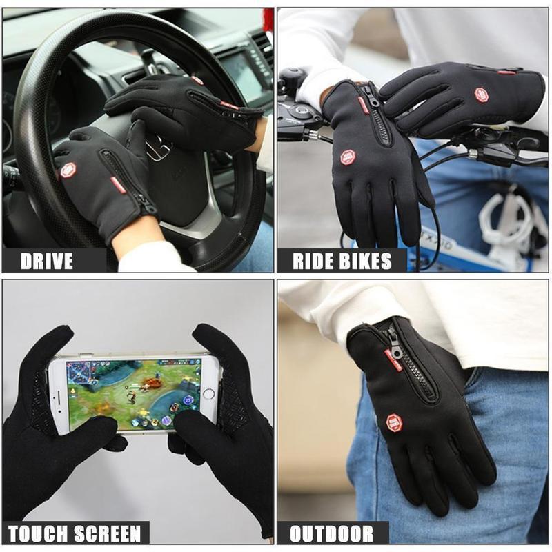 Warme Thermische Handschoenen Fietsen Hardlopen Auto Rijden Handschoenen