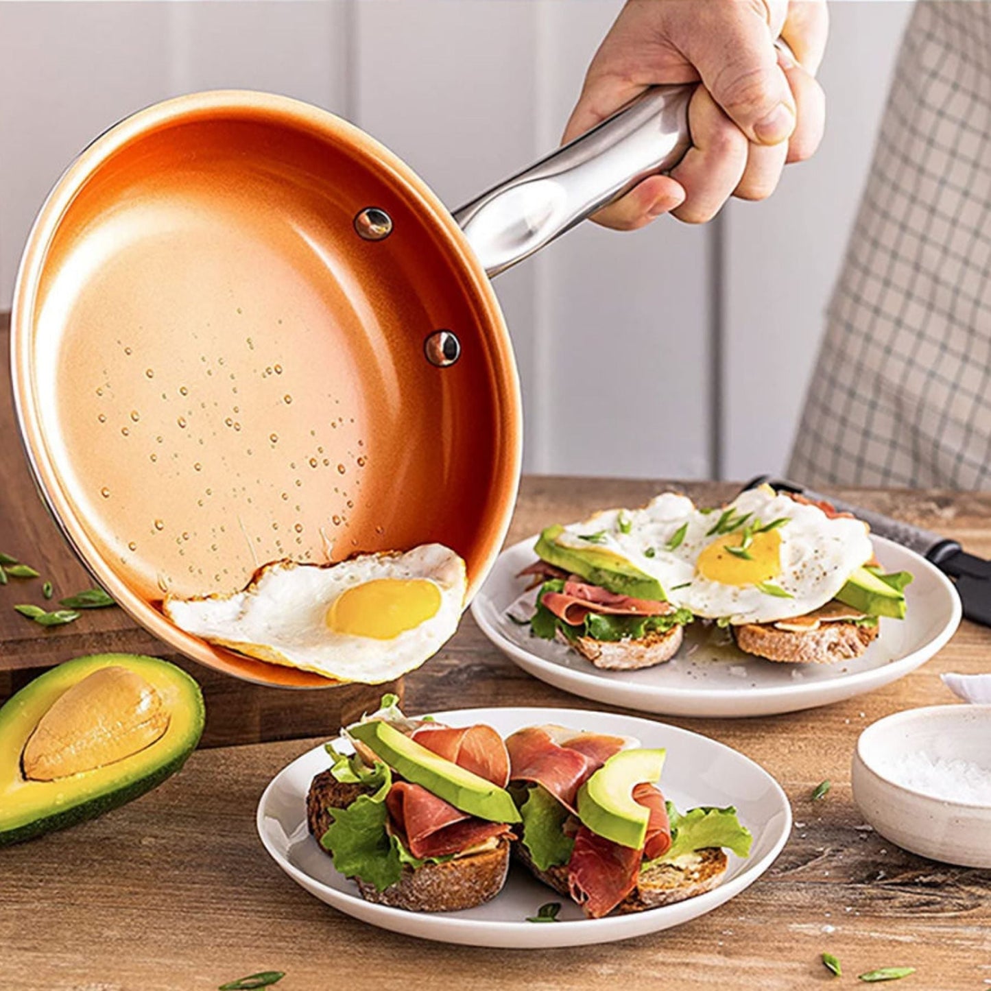 CopperChef | Luxe koperen pan voor een precieze bereiding
