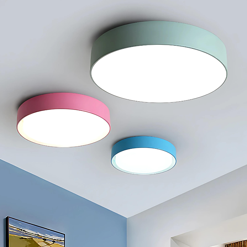 Iserene - Ronde Dimbare LED Plafondlamp