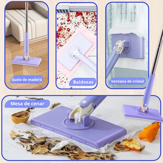 Mopster™ | Moeiteloze reiniging, milieuvriendelijk en handsfree!