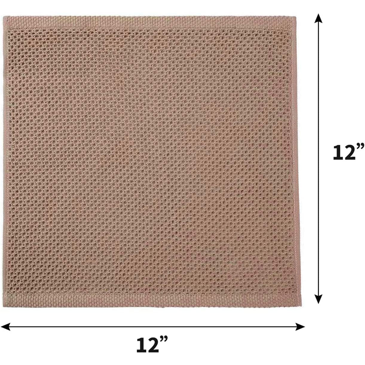 6-Pack: Katoenen Wafel-geweven Keukenhanddoek