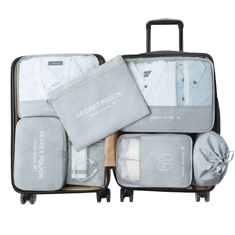 6 stuks draagbare bagagezakken - Organiseer je reis efficiëntie