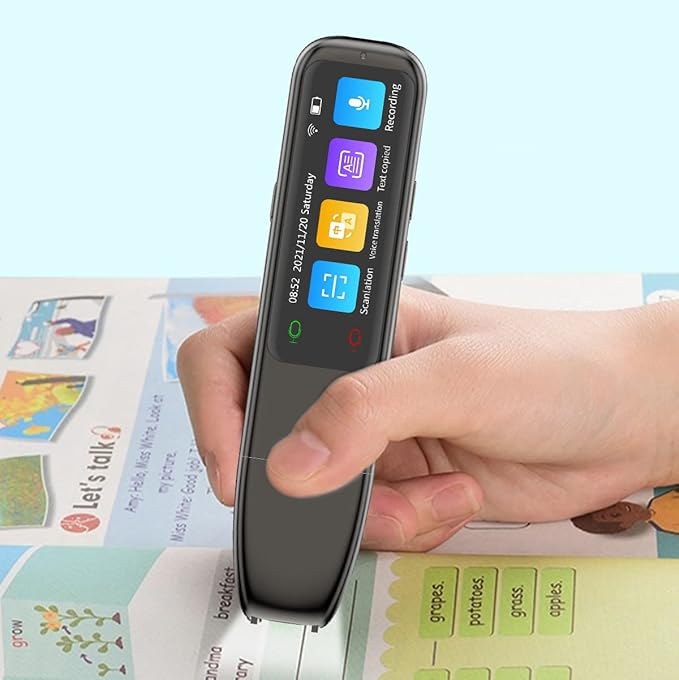 SmartTalk Vertaalpen | Elektronische Spraakpen met Vertaler & Engelse Leerfunctie