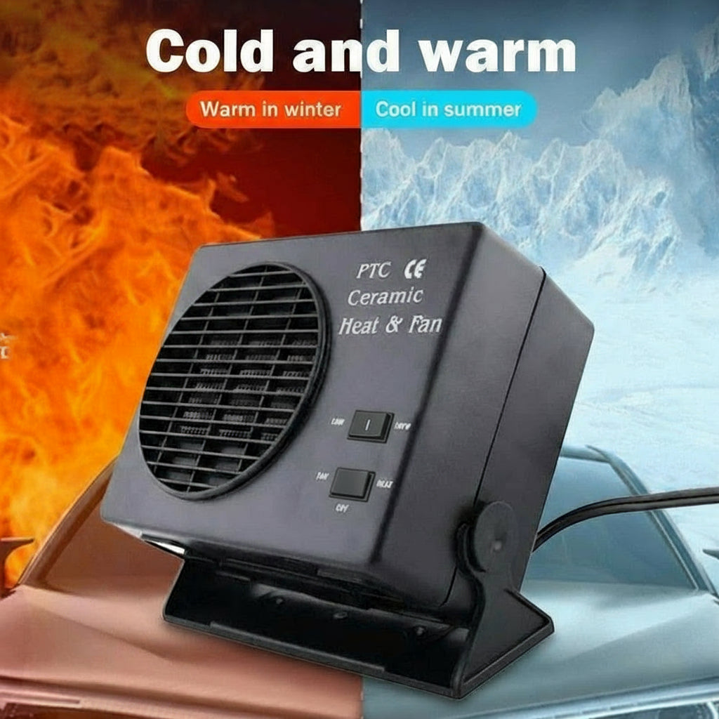 12V Keramische Auto Verwarmingsventilator | 150W-300W | Draagbare Ontdooiers met Automatische Thermostaat