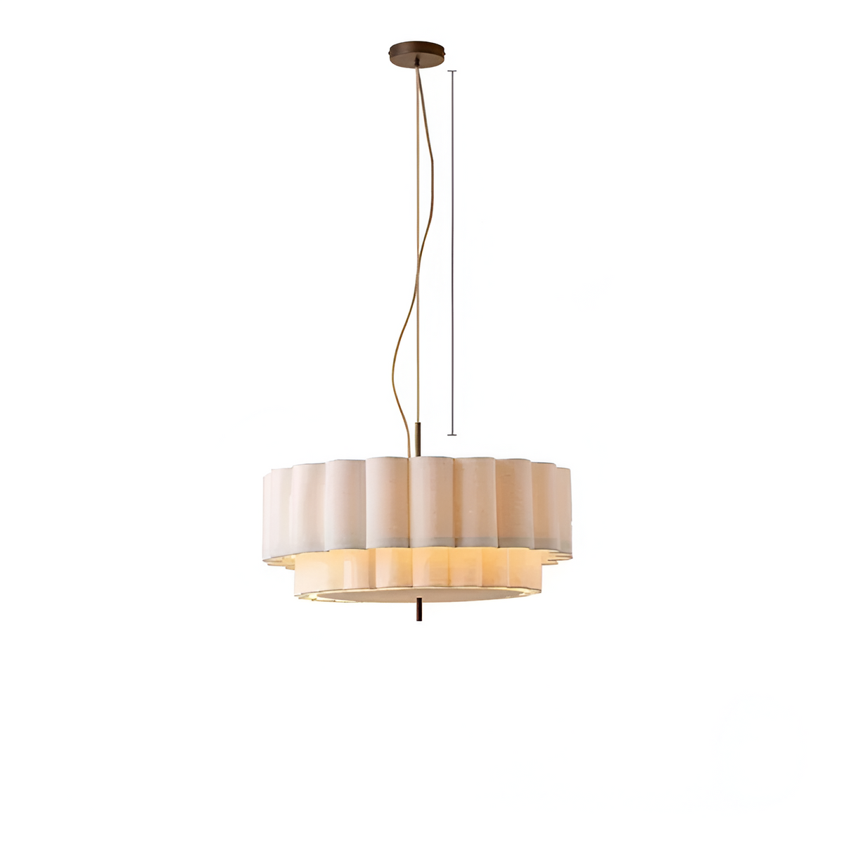 Boho Stoffen Golf Pendant Licht