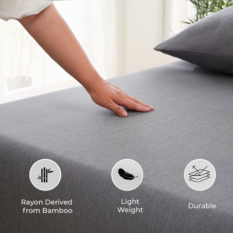 Zomer Koel Bamboe Vezel Hoeslaken – Luxe Ademend Comfort