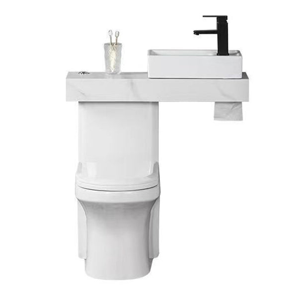 Contemporary Flush Toilet Vloermontage Eenstuk Toilet Urine Toilet