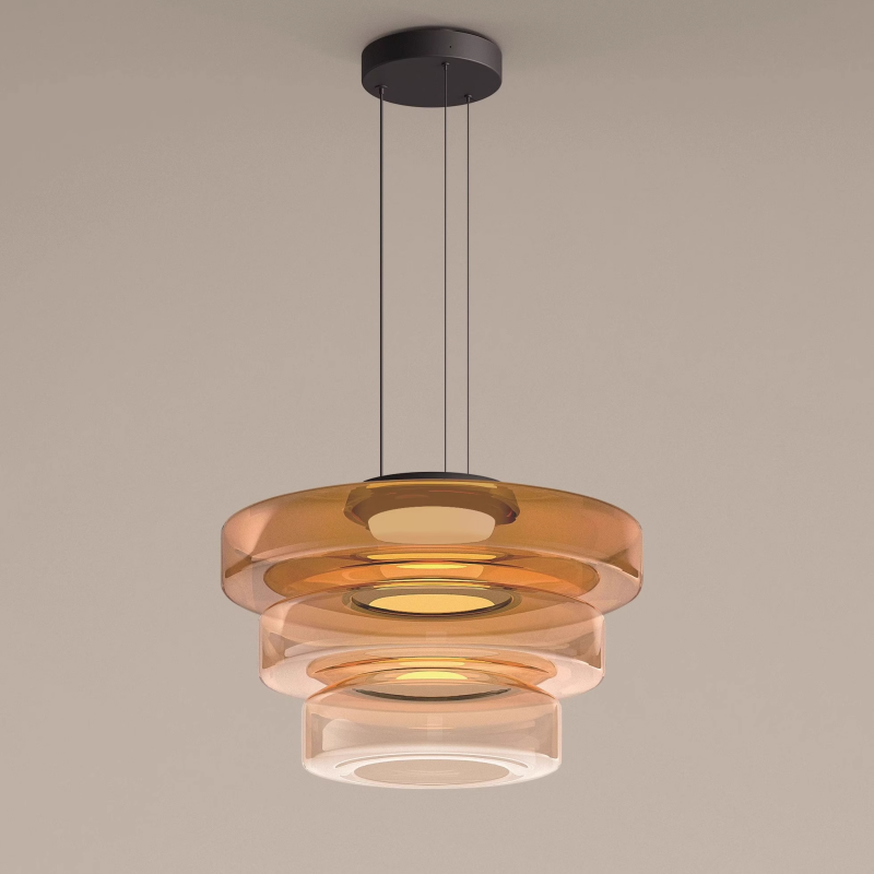 Jojo Glazen Hanglamp Multi-laags Structuur