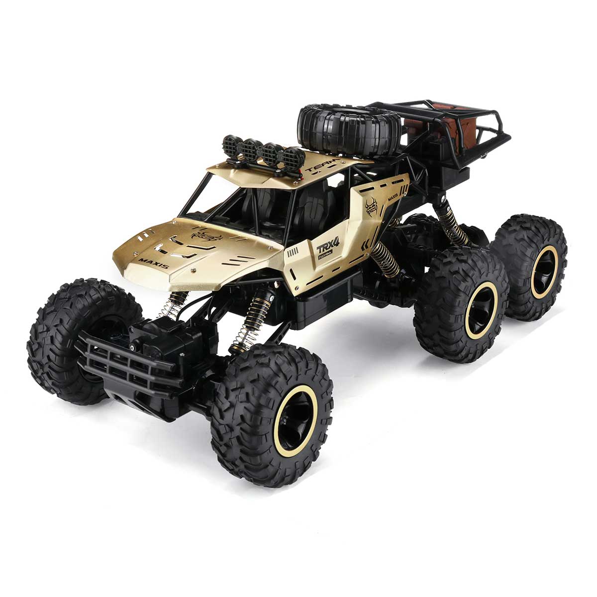 TerraX – RC-Monstertruck 6-Wiel Offroad 1:12 – Voor Kinderen & Buitenfans