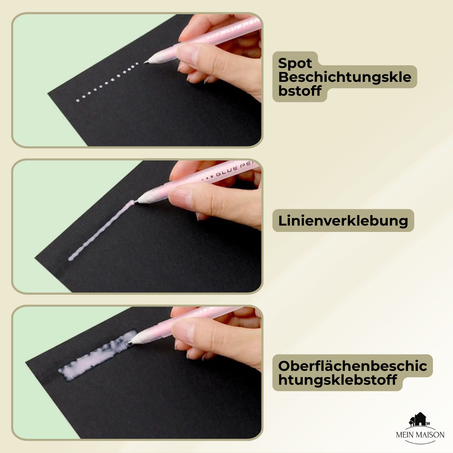 GlueMaster – Plakt precies daar waar jij het wilt! (6-delige set)