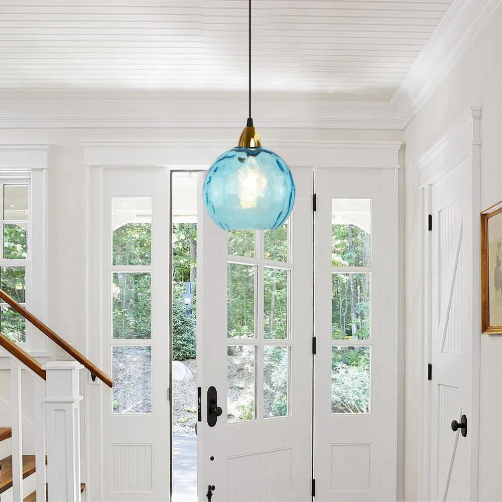 Moderne LED Nordic Plafond Glas Bal Hanglamp