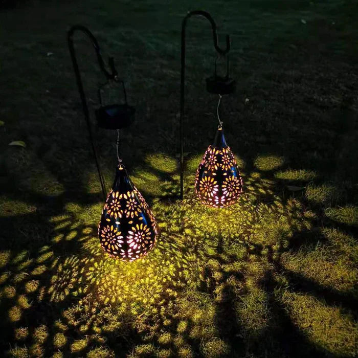 Zonne -aangedreven en weerbestendige tuinlamp