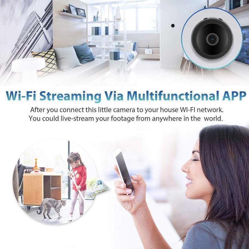 1080p Magnetische WiFi Mini Camera-RV Campers Achteruitrijcamera