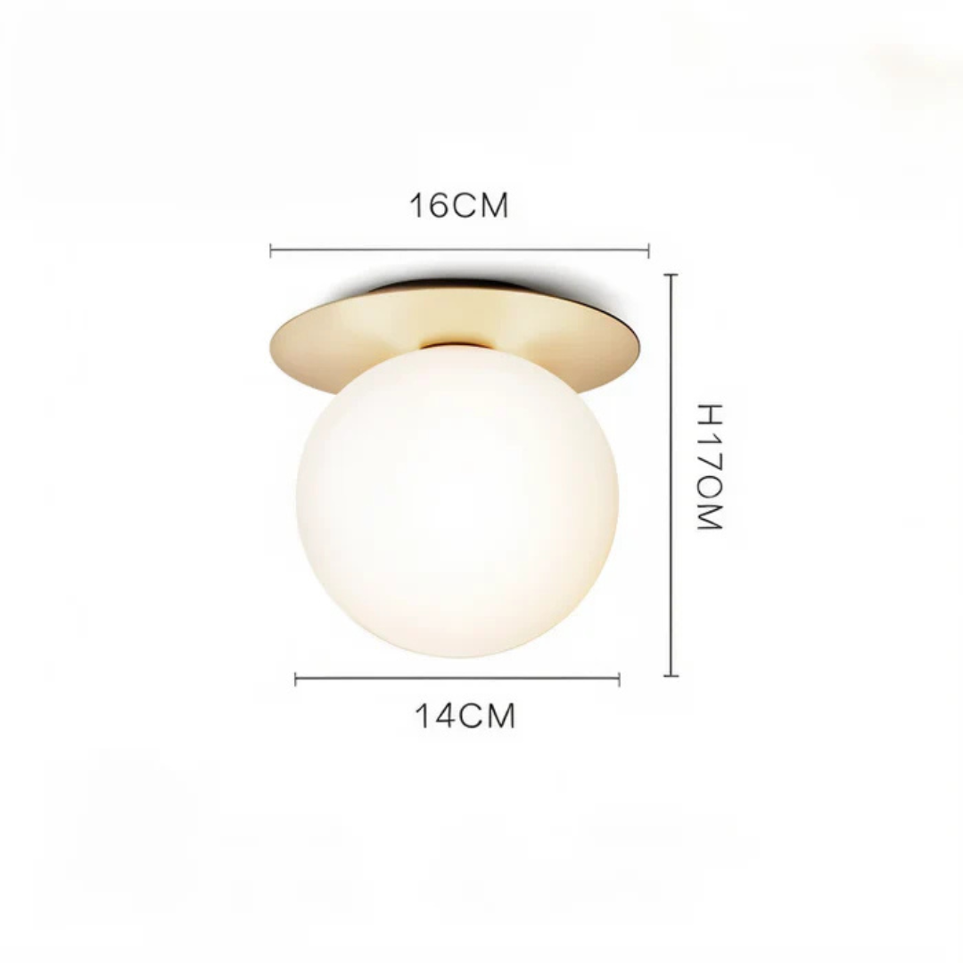 Poli - Luxe LED Plafondlamp & Wandlamp