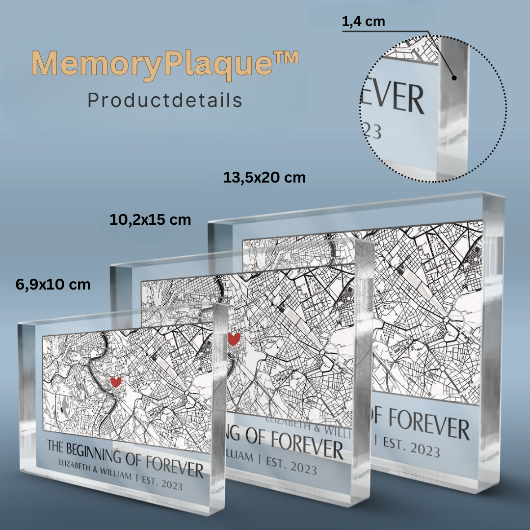 MemoryPlaque | Houd je herinneringen voor altijd levend