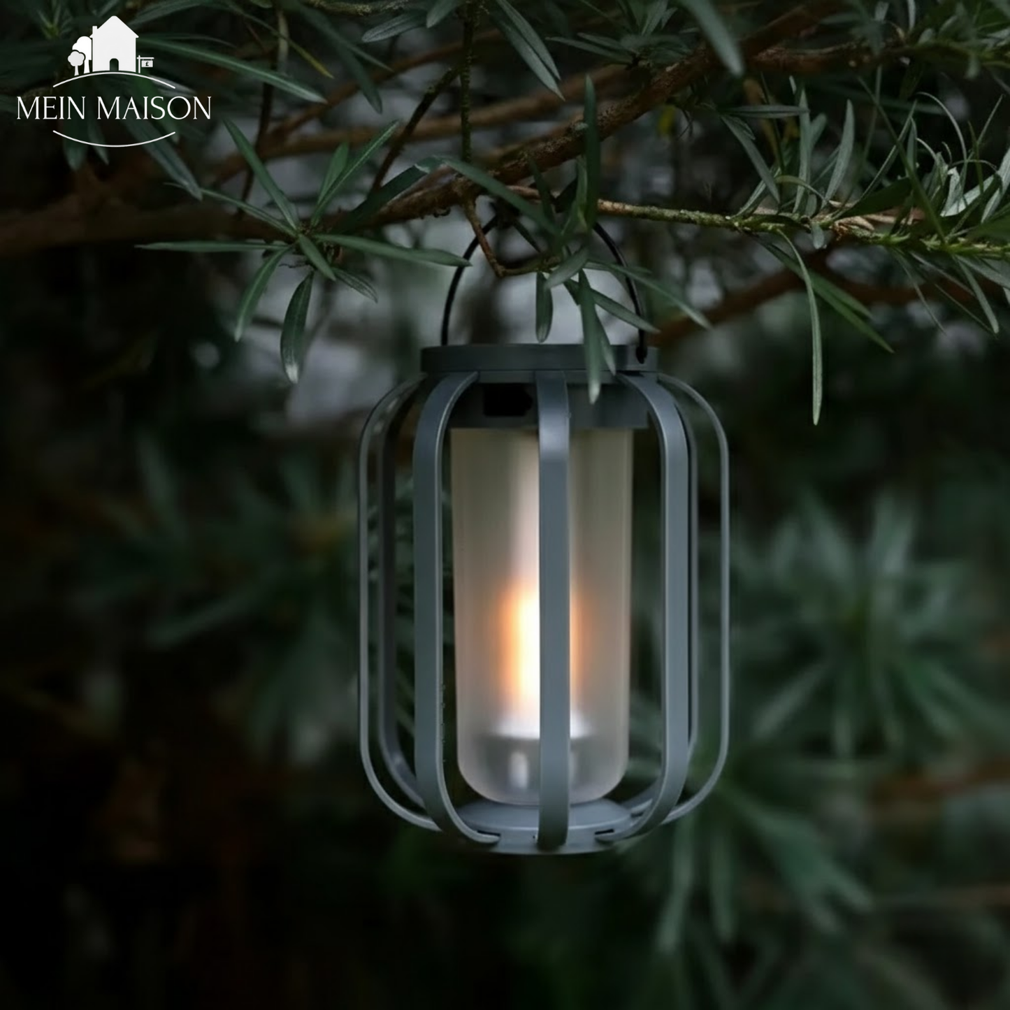 BurstGlow – Zonne-lamp met authentieke vlamomgeving!