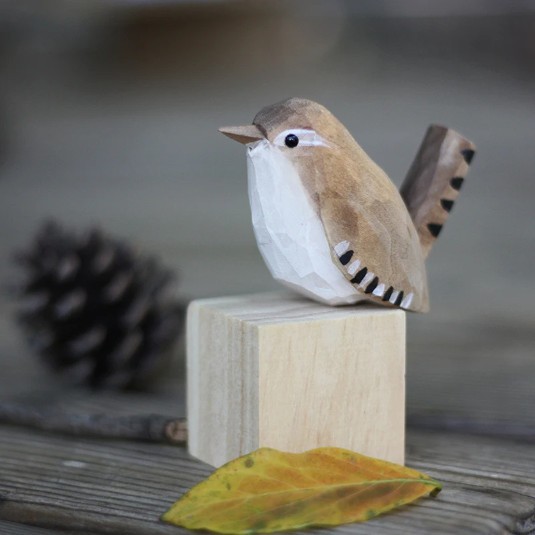 Natuurlijke Vreugde Vogelfiguur ter Verbetering van uw Interieur