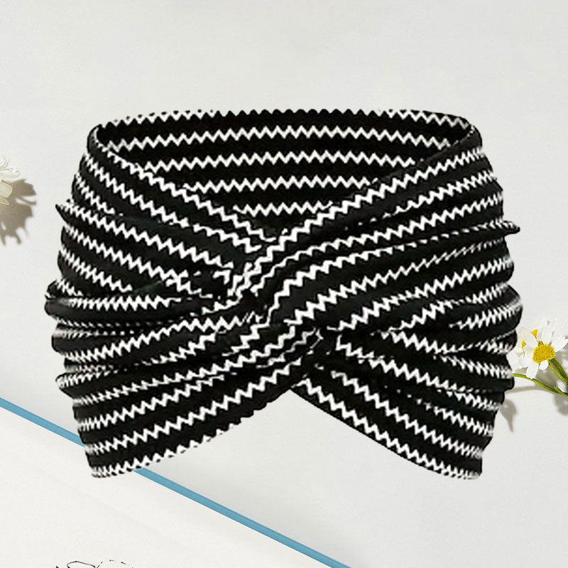 Brehn | Vintage-stijl Brede Batik-Haarband