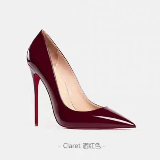 Skanto | Dames Stilettohakken – Puntige Neus & Lakleer, Meerdere Kleuren