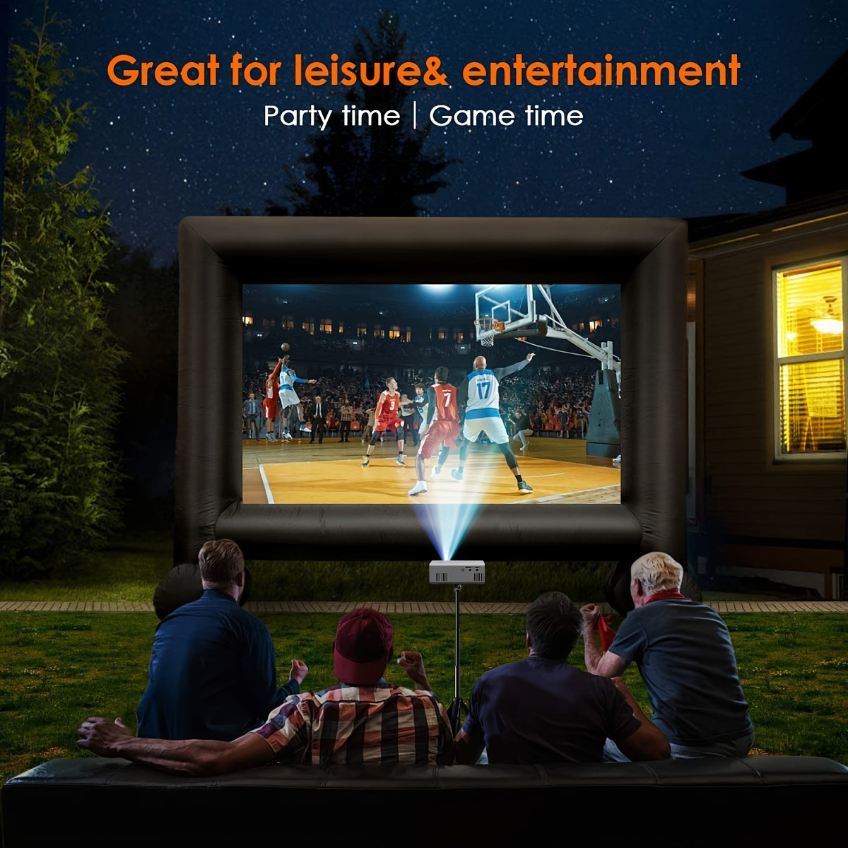ClarityBeam Compact Mini Projector – Hoge Prestaties Beeldvorming in een Draagbaar Ontwerp