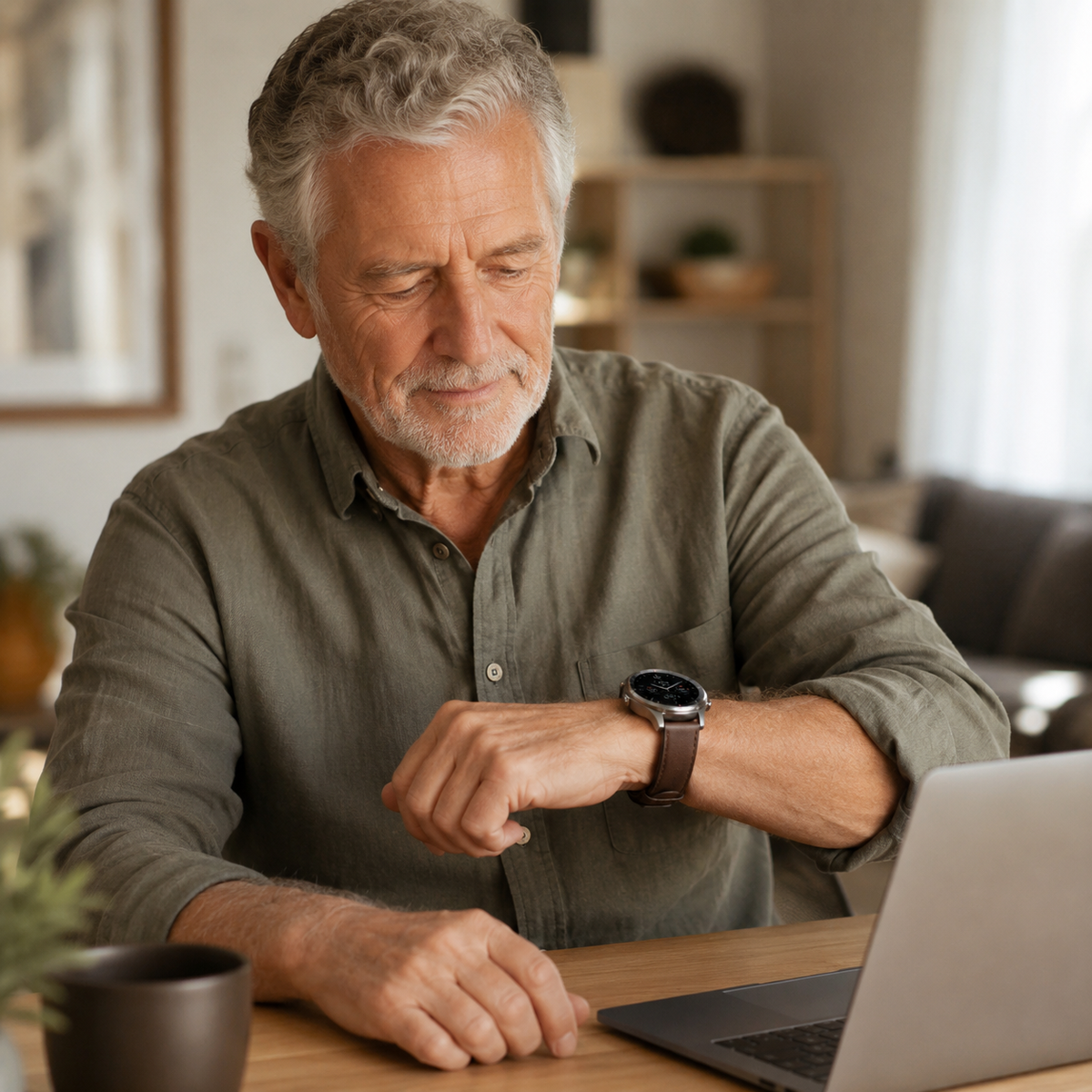 Medische EKG-Smartwatch | CFDA-gecertificeerd | 512Hz Hoge Precisie Biosensor | SpO2- & Hartslagmonitoring | AI-gebaseerde Ademhalingsanalyse | IP67 Waterdicht