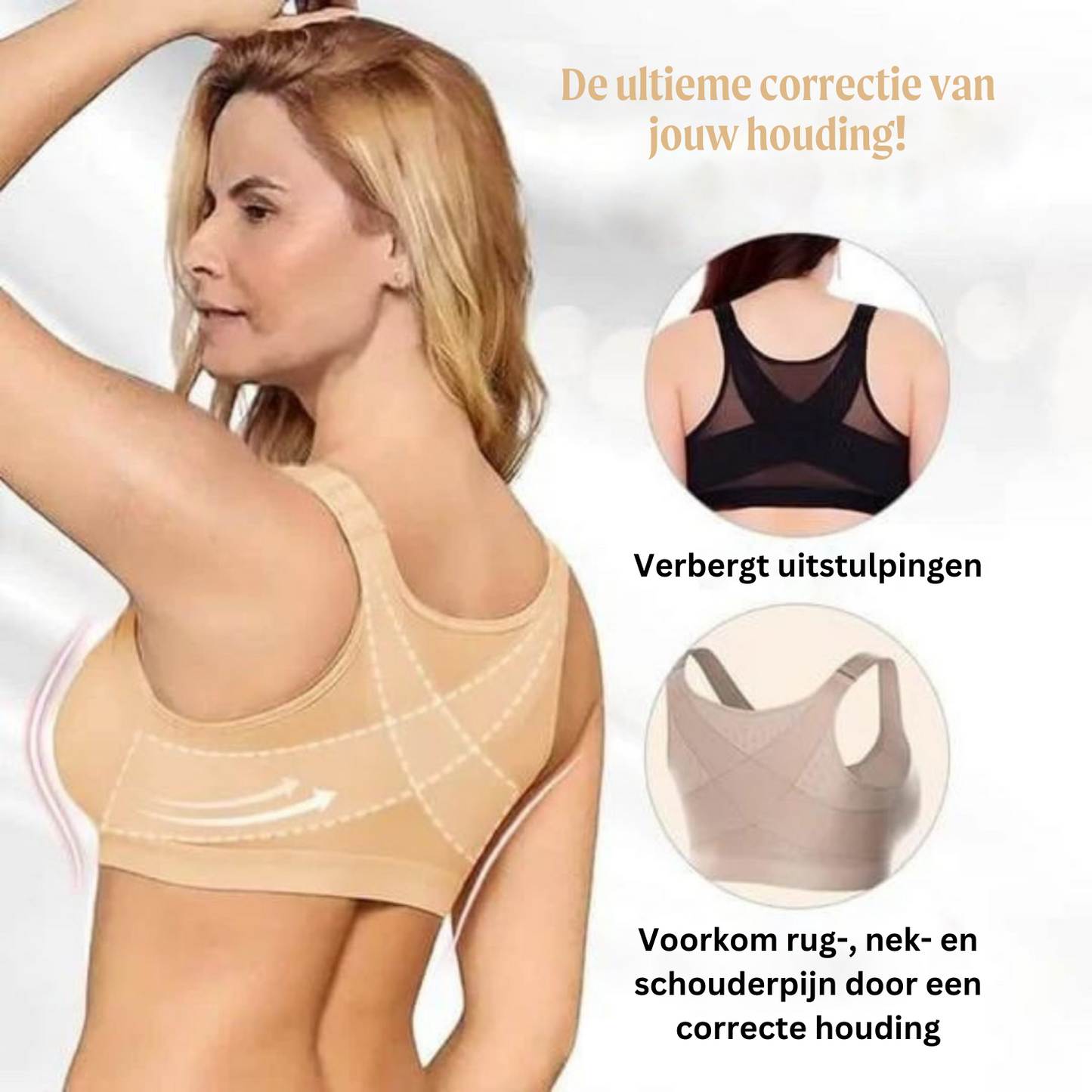 Moederdagcadeau | LuxAlign | Houdingscorrigerende beha voor optimaal comfort