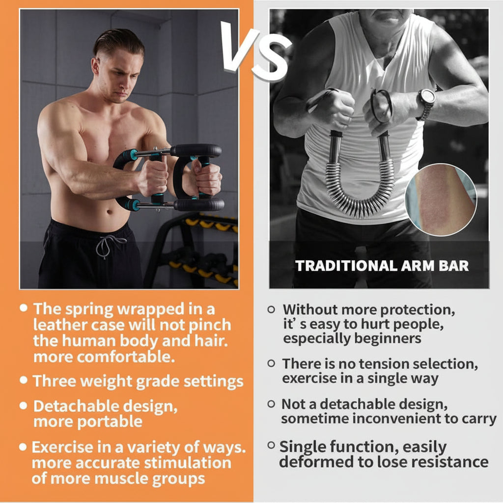TWISTERFLEX – Verstelbare Trainingsstok voor Armen & Borst