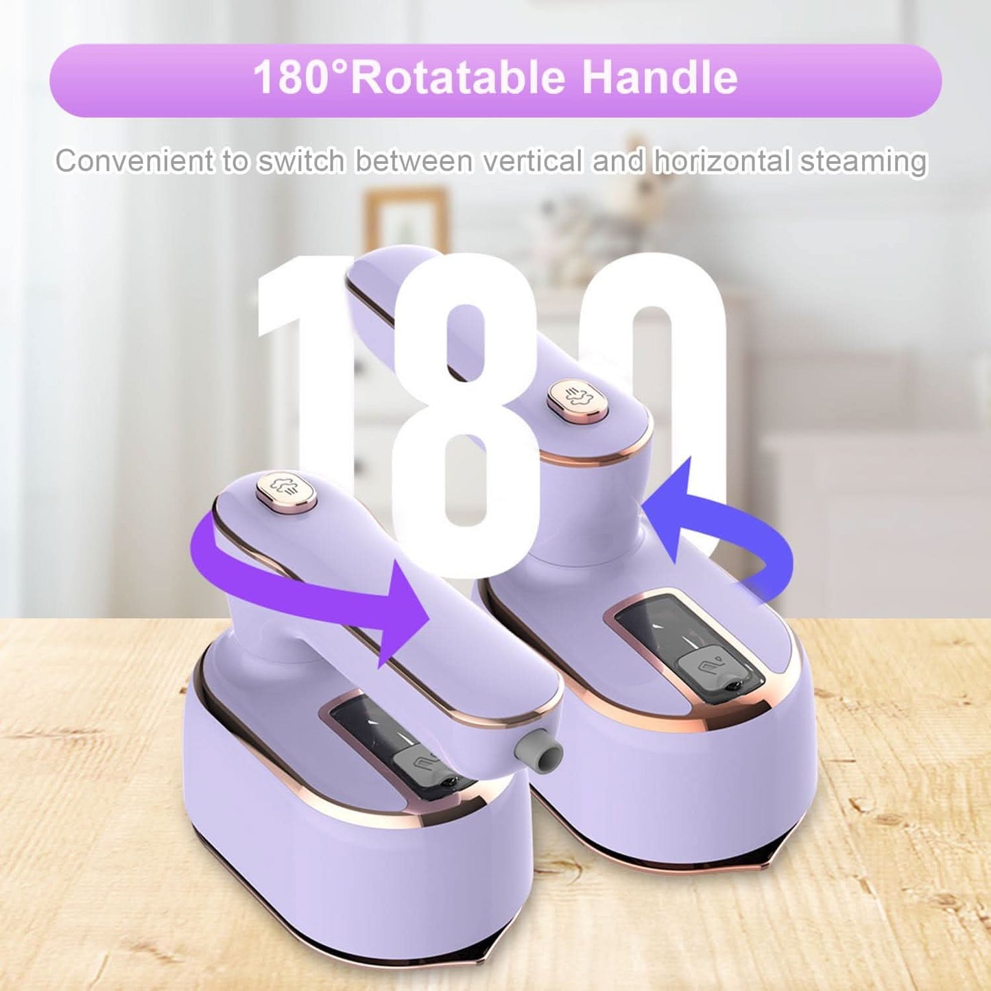 EisenPro – Compact reisdampstrijkijzer