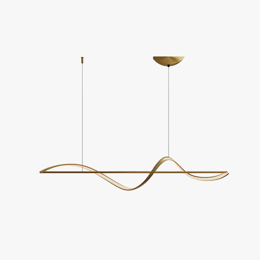 Zelin Hanglamp Golf Minimalistische Ontwerper, Metaal, Messing/Zwart