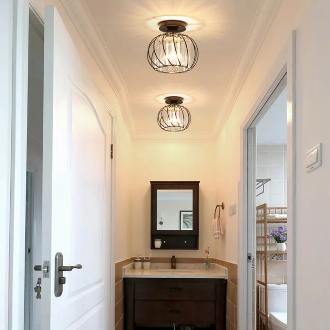Panacea - Moderne Glas Plafondlamp